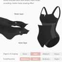 FeelinGirl Bodysuit for Women Black Tank Top Tummy Control Slimming Square Neck Bodysuits Going Out Tops Jumpsuits Black XL