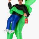 Morph Alien Costume, Inflatable Blow Up Alien Costumes Adult, Halloween Costumes for Adults, Halloween Costume for Men, One size