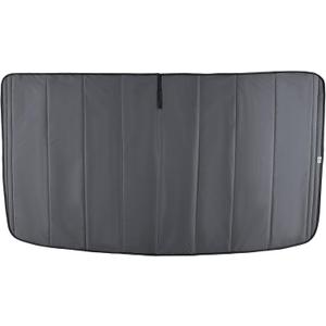 Insulated Windshield Window Cover for 2014-2025 RAM Promaster Van, Blackout Stealth Camping Window Sun Shade- Dark Gray (Front Windshield)