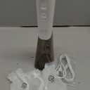 Ontel Miracle Smile Water Flosser for Teeth&Gum Health, Unique H-Shaped Flossing Head&4 Water Jets, Cordless Water Flosser Features 360 Cleaning&3 Pressure Modes, USB Rechargeable Dental Floss, White