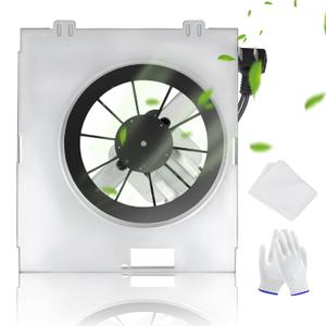 Upgrade Pure Copper Motor C350BN B Unit 50CFM Fan Compatible with Nutone 696N(695) B Unit, C-350C2/VC-307C2ND B Unit, C-350/370A-A Units Only, VC305AN, VC305C2N, 690-A, 696NC Bathroom Fan,2.0 Sones (Silver)