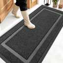 OLANLY Front Door Mat Outside 59x23, All-Season Heavy-Duty Rubber Doormat
Black, Absorbent, Stain and Fade Resistant, Waterproof Non-Slip Backing, Low-Profile Indoor Outdoor Floor Mat for Entryway