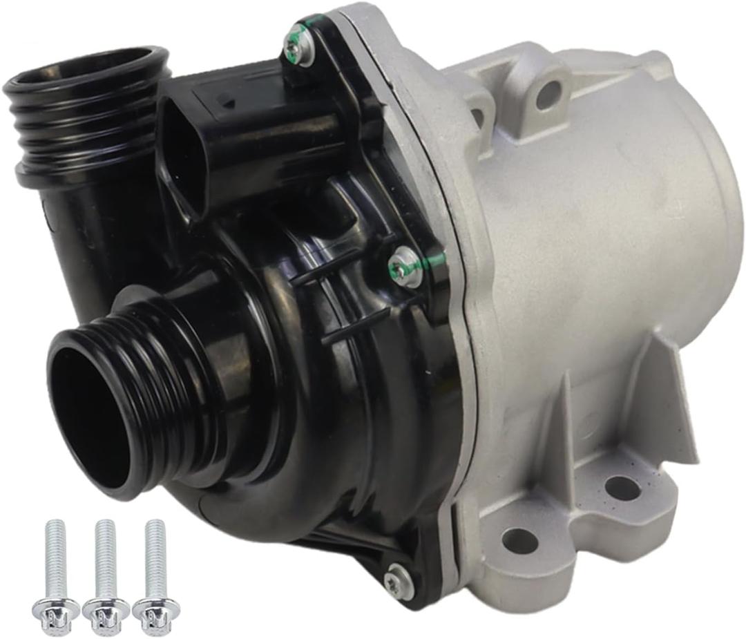 MUNIK 11517632426 Electric Engine Water Pump w/Bolts Compatible with BMW 135i 335i 335is 335xi 535xi 135is E61 E82 E88 E90 F01 Replace# 11517563659 11517588885 11519455978 11515A05704 V201600041