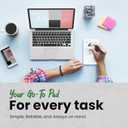 KitchenDine 10 Pack Note Pads 4x6 | 100 Sheets Per Memo Pad | Server Note Pads | Scratch Pads for Writing | White Blank Notepads in Bulk | Small Notepad | Paper Pads for To Do Grocery List