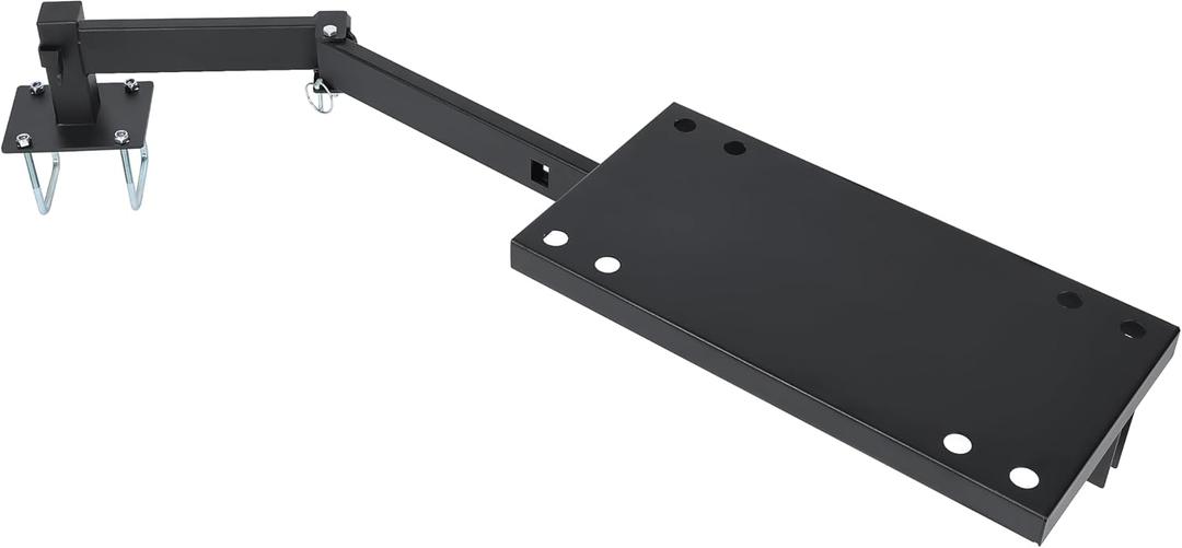 ALMULOO RV Griddle N Stow Universal Bumper Grill Mount 4 Inch Bumper | Mounted For Grilling And Tailgating With RVs Campers Trailers