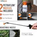 Petratools 1 Gallon Pump Sprayer HD101 Garden Sprayer for Weeds, Lawn Care & Pesticides 52 Long Hose, 2 Nozzles & Easy Carry Handle Durable & Lightweight