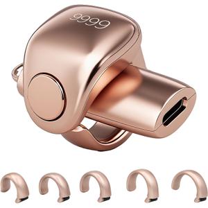 XG.&co Zikr Smart Ring,Adjustable Ring Finger Counter, Tasbeeh Counters, Prayer Direction Indicator Guide,5 Azan Alarm Clock, APP Support Eid al-Fitr Eid Muslims (Rose Gold Faith+)