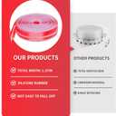 2024 Updated 29.5Ft T-Shaped Clear Weather Stripping Door Seal, Door Draft Stopper Silicone Seal Strip, Door Weather Stripping for Doors Windows and Shower Glass Gaps (29.5 Ft)