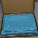 TidyFriend Dog Pee Pad Holder Tray - Fits Up to 24 x 24 Pee Pad Holder for Dogs - Stable Grip, Raised Edges, Quick-Wipe Silicone Surface Dog Pad Holder for Indoor Flooring Protection (Sky Blue) (1 Pack)