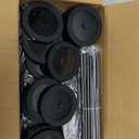 30 Pack Black Plastic Cups with Lids and Straws, 24oz Cups
Disposable Plastic Tumblers, Iced Coffee Cups, Travel Mug Cups for Juices, Birthday, Bachelorette Party and Wedding