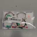 Landhoo 6+6 Pack for Samsung Galaxy Watch 7 40mm Screen Protector Case, Hard PC Bumper + HD Anti-Fog Tempered Glass Protective Film, Waterproof Face Cover Set for Galaxy Watch 7 40mm Accessories