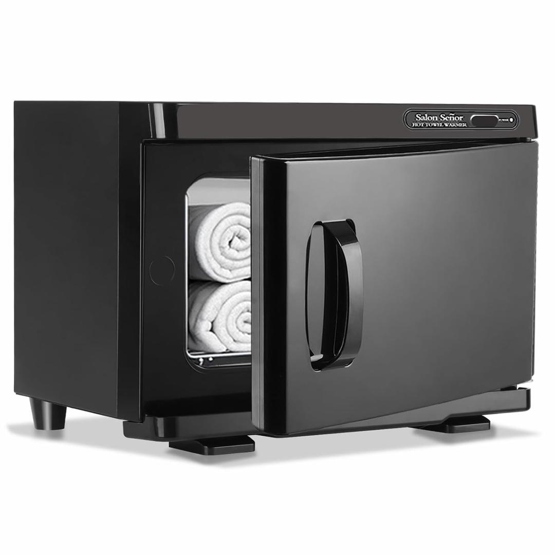 Salon SeorTowel Warmer Cabinet Professional Towel Heater with Essential Oil Spot for Facial Spa or Personal Home Use(Black)