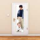 Unbreakable Full Length Wall Mirror,The Door Mirror,2 Pack 24"x14",Acrylic Mirror Kids,Shatterproof Plexiglass Long Mirrors for Bedroom Closet,Children Non Glass Stick on Mirrors