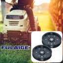 2 Pack 786848 Flat Idler Pulley Replaces Excel Hustler 786848 Pulley, Hustler 607525 Pulley Idler Hustler, Oregon 34-906 for Hustler 60 in Mower Pulley, FasTrak SD SDX Mini Z Lawn Mowers
