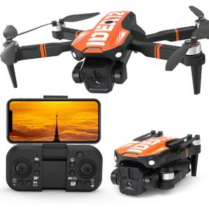LE-IDEA GPS Drone with Camera for Adults, Professional 4K Camera Drone with Brushless Motor Auto Return Home Follow Me RC Quadcopter for Beginners Foldable Toys Gifts Under 249g IDEA12GPS
