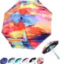 Umbrella with Fan and Mist Spray, 2025 upgraded UV Blocking Umbrella with Fan and Mister for Summer outdoor activities