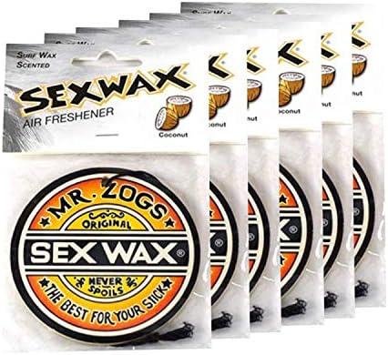 Sex Wax Air Freshener Coconut 9-pack