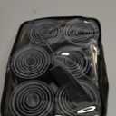 6 Size Hair Rollers for Women, 62 Pcs Rollers Hair Curlers for Long Medium Short Hair, Large Medium Small Self Grip Hair Rollers with 36 Rollers 24 Stainless steel Clips 1 Storage Bag (Black)