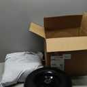 13x5.00-6 Flat Free Tire and Wheel, Lawn Mower Tires Flat Free, Zero Turn Mower Front Tires for Residential and Commercial, 3/4" Bearing, 3" Center Hub, 500 Lbs Load Capacity, 2 Pack