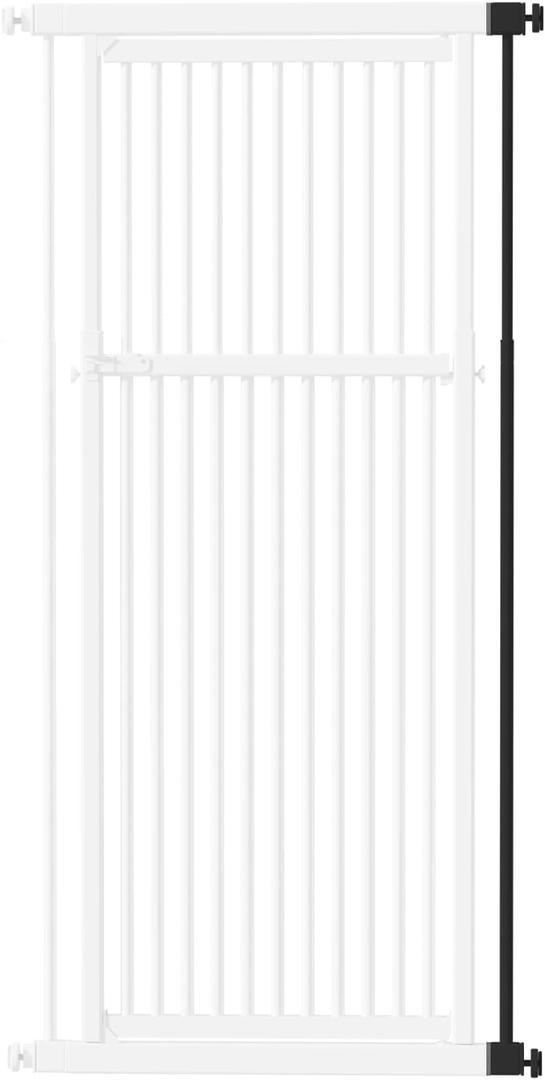 Gardner Pet Cat Gate 87" High Extension Single (Black)
