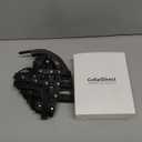 CollarDirect Dog Muzzle German Shepherd Dalmatian Doberman Setter Leather Basket Medium Large Breeds (Black, Large)