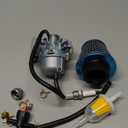 Carburetor Carb Replacement for Honda CRF70F 2004-2012 XR70R 1998-2003 with Air Filter Intake Throttle Cable