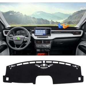 Autorder Dashboard Cover Mat for 2022-2026 Ford Maverick Accessories Dash Cover Suede Dash Mat Sunshade Glare UV Rays Protector