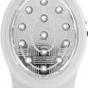 Oumefar 2W AC 110-240V Rechargeable Home Emergency Light 13 Outdoor Automatic LED Light Super Bright for Home or Emergence(US Plug)