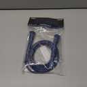 5mm PVC Jump Rope for Fitness | Adjustable Indoor/Outdoor Skipping Rope with Unbreakable Handles | Ultra-Strong PVC & White Grips (Sky Blue)