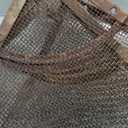 Fire Pit Spark Screen for Solo Stove Bonfire, 19.5 Inch Bonfire Shield 304 Stainless Steel Detachable Mesh Fire Pit Spark Protector with Grill Function and Removal Tools