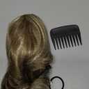 NTYNTY Ponytail Extension - 14" Claw Clip in Ponytail Hair Extensions Natural Soft Synthetic Layered Wavy Pony Tail Hair Pieces for Women - Ash Brown with Highlights