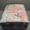 Istana 9x12 Area Rug - Pink 9 x 12 Area Rugs for Living Room - Foldable 9x12 Rugs for Bedroom - Stain Resistant Washable Rug - Eco-Friendly Area Rugs Living Room