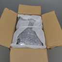 Large Bean Bag Chair for Adults/Kids with Filling, 3 ft Memory Foam Bean Bag Chairs with Filler Included, Ultra Soft Dutch Velvet Fabric, Bean Bag for Living Room - 3 Foot,Dark Gray (Fog Grey)