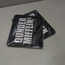 2 x Dunder Mifflin Mouse Pad Mat (Black)