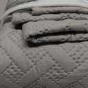 FLYMME Light Grey Twin Quilt Bedding Set Thin Lightweight Bedspreads, Soft Microfiber Bed Coverlet for All Season (1 Quilt, 1Sham) (Twin(68"x88"))