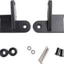 Light Mount LED Pod Light A-Pillar Mounting Bracket for JL JLU Sport 2018-2020, Black