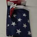 American Flag 4x6 ft: Long Lasting US Flag, Heavy Duty Nylon, Embroidered Stars, Sewn Stripes, Brass Grommets, UV Protection Perfect for Outdoors! USA Flag