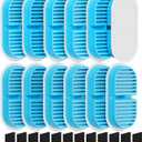 TOONIOOS Cat Filter Set: 24 Filters (Includes 12 Carbon + 12 Sponges) for TOONIOOS W2 Cat Water Fountain - 6 Month Supply