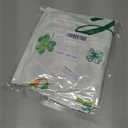 St. Patrick's Day Round Fitted Tablecloth with Elastic Edge Waterproof Washable Green Shamrock Table Cloth Fit 44"-48" Round Table Cover for Kitchen Dining Picnic Outdoor Party Decor