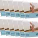 Snap 7x5 Clear Acrylic Self Standing Photo Frame, Set of 12