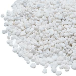 Mr. Fireglass 10 lbs White Pebbles,1/5" Natural Decorative River Rocks Aquarium Gravel for Indoor Plants, Vases, Succulents and Outdoor Garden Landscaping