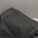 Leather Car Seat Covers,  Carbon Fiber & Mesh Design, High-Back Two Front Set, Waterproof Automotive Seat Covers, Airbag Compatible, Universal Fit for Most Cars (Black & Black)