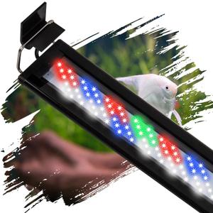 Led Aquarium Light, Full Spectrum Fish Tank Lights, 40 Gallon Freshwater Fishtank Hood Lighting for Grow Fish, Plants, Adjustable from 30 to 36 Inch