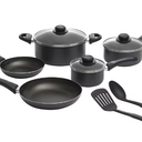 GoodCook 10pc Everyday Nonstick Cookware Set