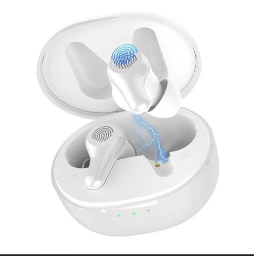 Thankvip Hearing Aids, Rechargeable Hearing Aids for Seniors & Adults with Bluetooth, 16-Channel Superior Clear Sound, Smart Noise Cancellation, Auto-On/Off, 5-Level Volume Adjustment, for Mild to Moderate Hearing Loss