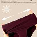 UNDER THE SEA Cotton Underwear for Women High Waisted Full Coverage Soft Briefs Plus Size Women's Panties XS-XXXL 5 Pack (XL)
