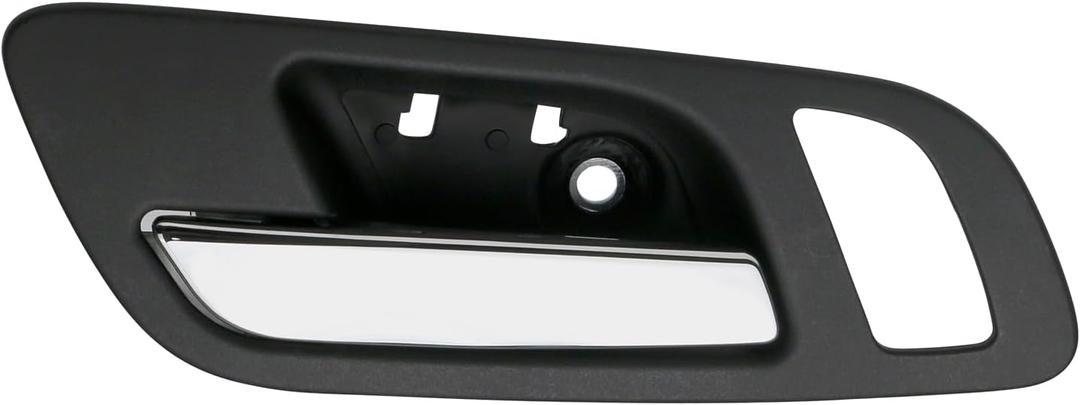 APPERFiT Interior Door Handle for Left Driver Side 22855617 Compatible with 2007-2014 Chevy Chevrolet Silverado 1500 2500 3500 Avalanche Suburban Tahoe, GMC Sierra Yukon Truck Door Parts (Size A -FL, Black)