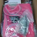 Updated Dog Wheelchair for Back Legs, Small Dog Wheelchair with Wheels, Light Weight Pet Wheelchair for Leg Support Helps Senior,Injured,Paralyzed, M & Pink