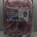 Travelpro Maxlite 5 Softside Expandable Checked Luggage with 4 Spinner Wheels, Lightweight Suitcase, Men and Women, Orchid Pink Purple, Checked Medium 25-Inch