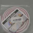 78”TV Cord Hider for Wall Mounted TV, Selfadhesive Wall Cable Hider for 1 Cord, Flexible Silicone White Cord Covers Wire Hiders for Cords on Wall,Babyproof Cable Concealer Raceway Management